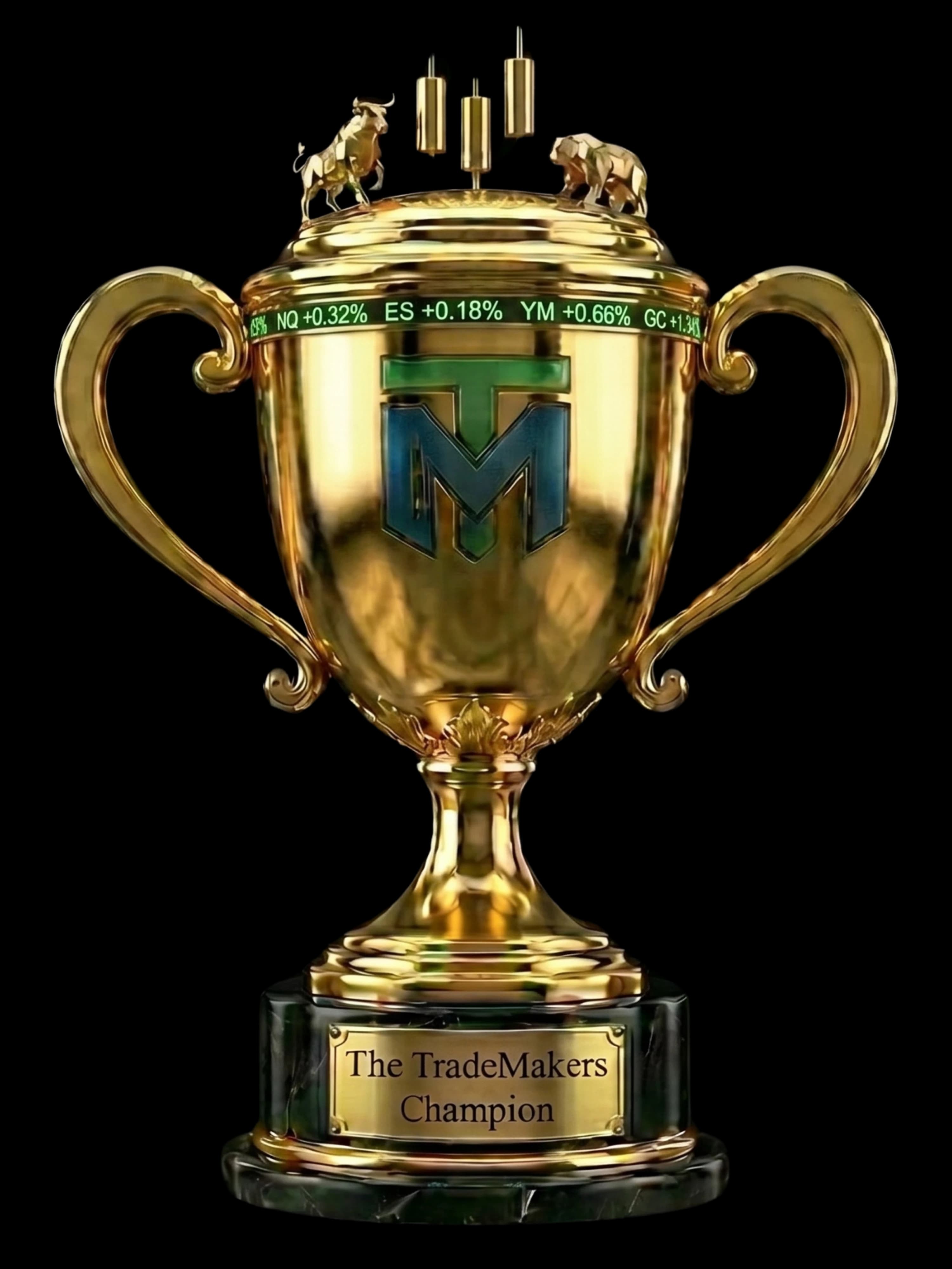 The TradeMakers Champion trophy
